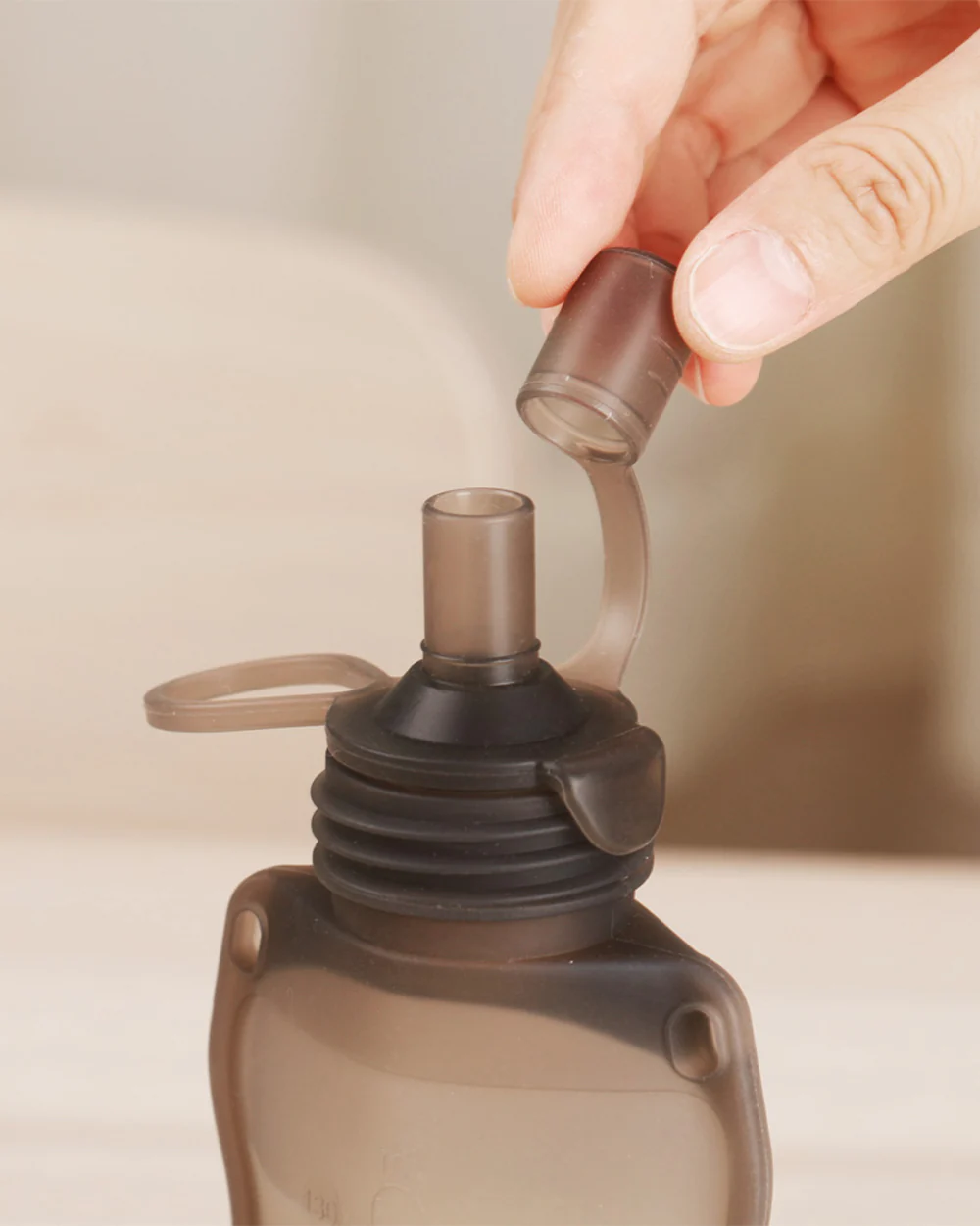 Haakaa Silicone Sippy Spout Attachment-Feeding Accessories-Compatible With Yummy Food Pouches & Milk Storage Bags-Freezer & Microwave Safe - Image 3