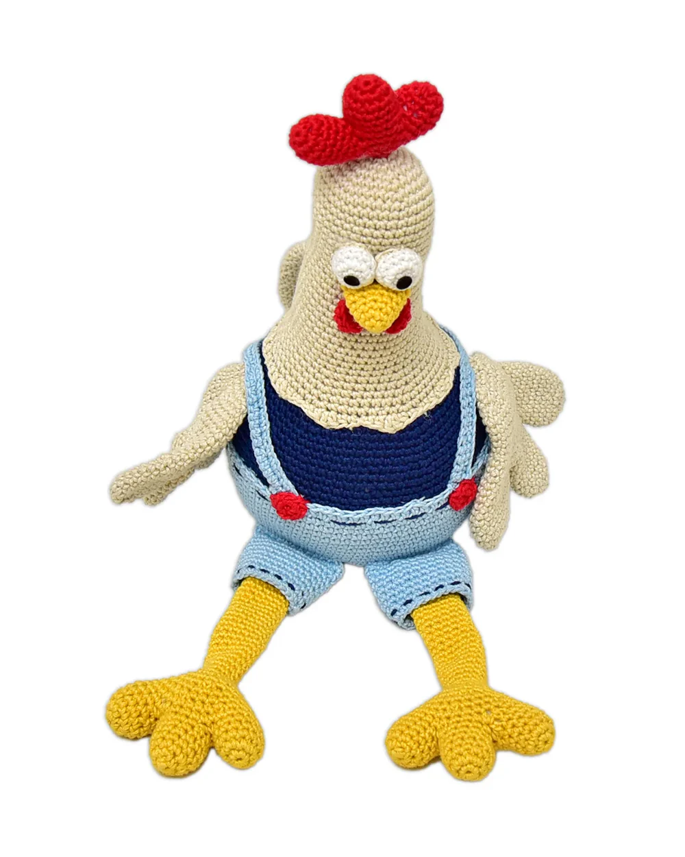 Happy Threads Doris Rooster Soft Toy-Easily Washable-Plush Cuddly Toy For Newborn - Image 2