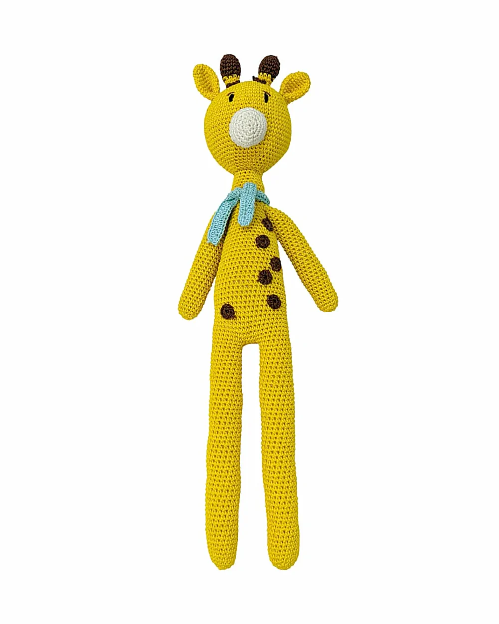 Happy Threads Harry Giraffe Soft Toy-Easily Washable-Handcrafted-Plush Cuddly Toy For Newborn - Image 3