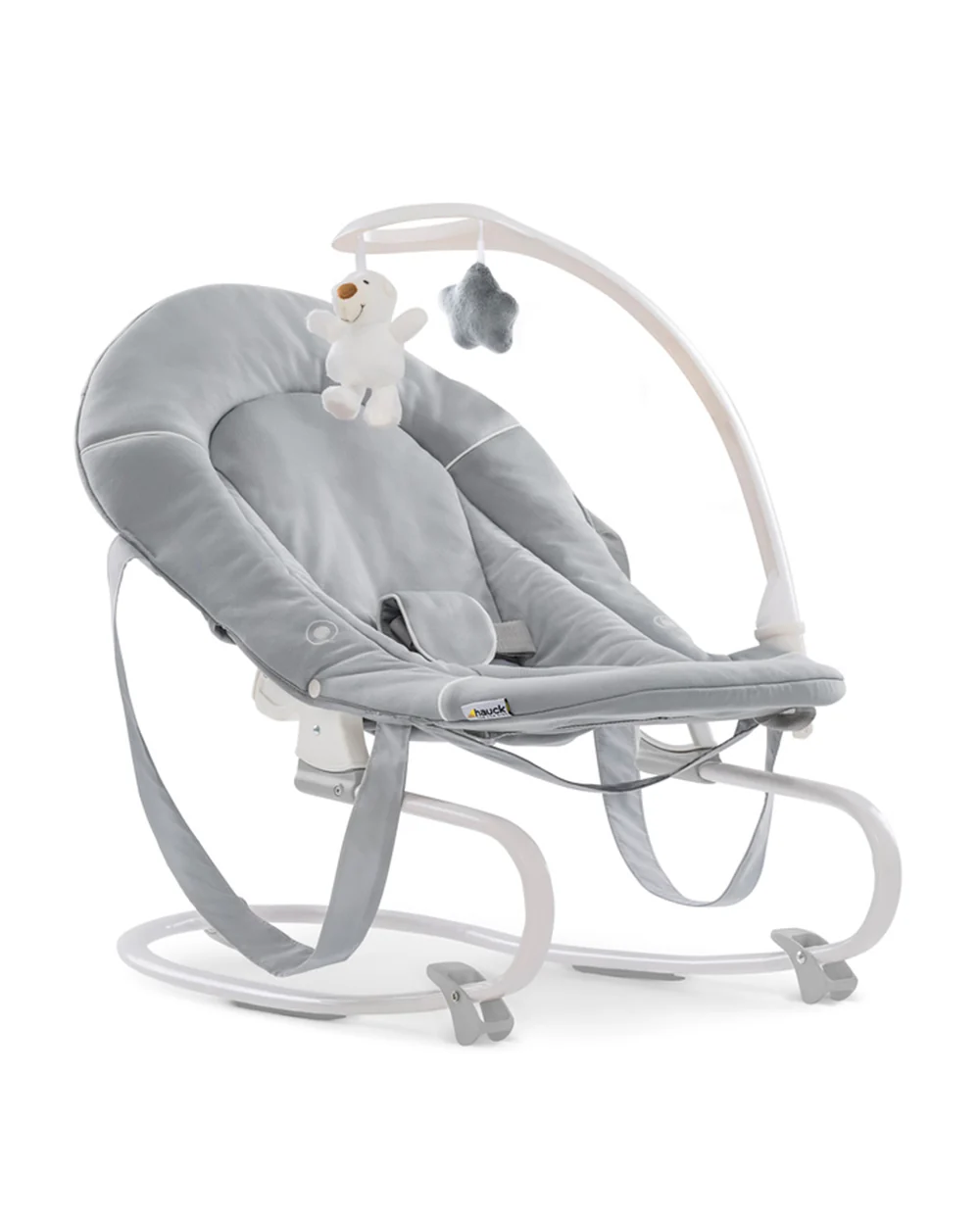 Hauck Sit N Relax 3in1 Baby High Chair-Feeding Chair, Bouncer & Toddler Seat-Adjustable and Removable Food Tray-For 0 to 3Y (Upto 15Kg)-Grey - Image 15