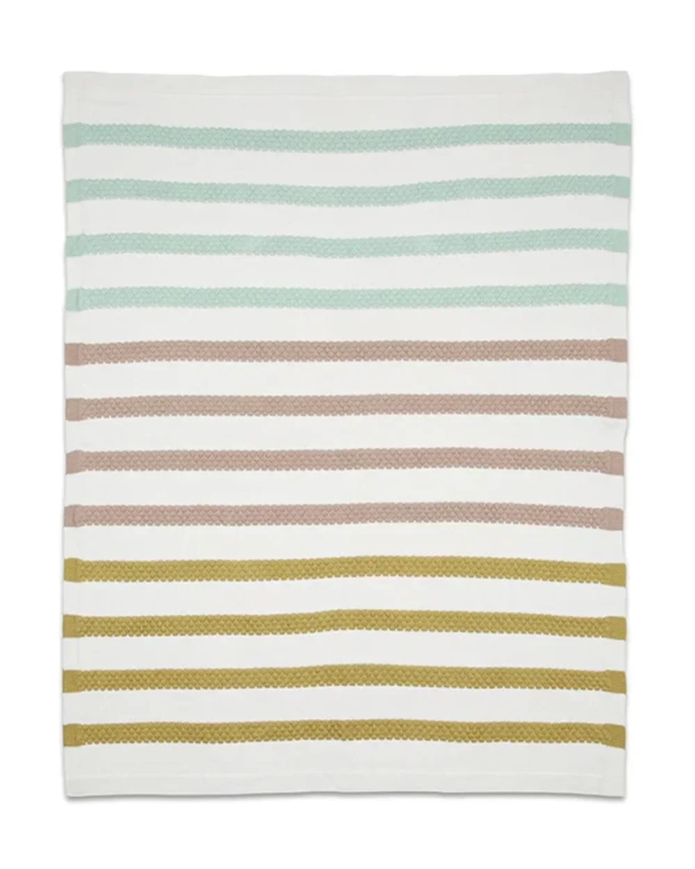 Haus & Kinder Spectrum Knitted All Season AC Blanket-100% Organic Cotton-Multicolor-For Infants - Image 6