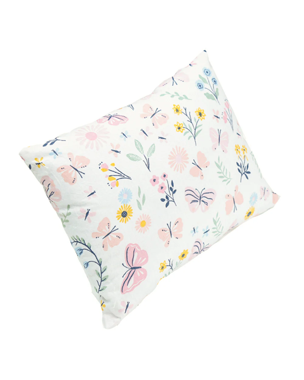 Haus & Kinder Bundle of Joy Bedding Set-With Mattress-100% Cotton-Pack of 5-Butterfly Garden - Image 4