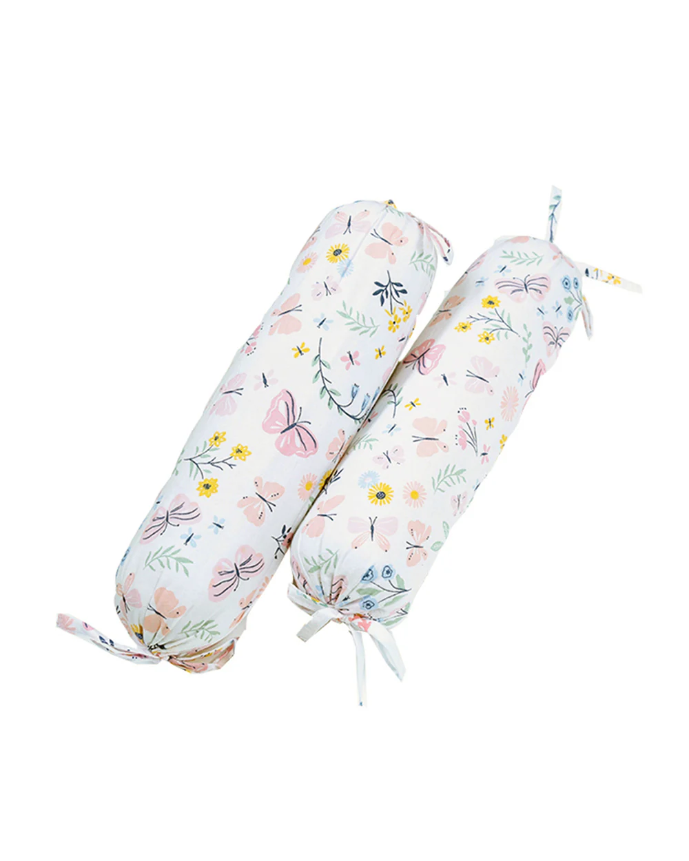 Haus & Kinder Bundle of Joy Bedding Set-With Mattress-100% Cotton-Pack of 5-Butterfly Garden - Image 5