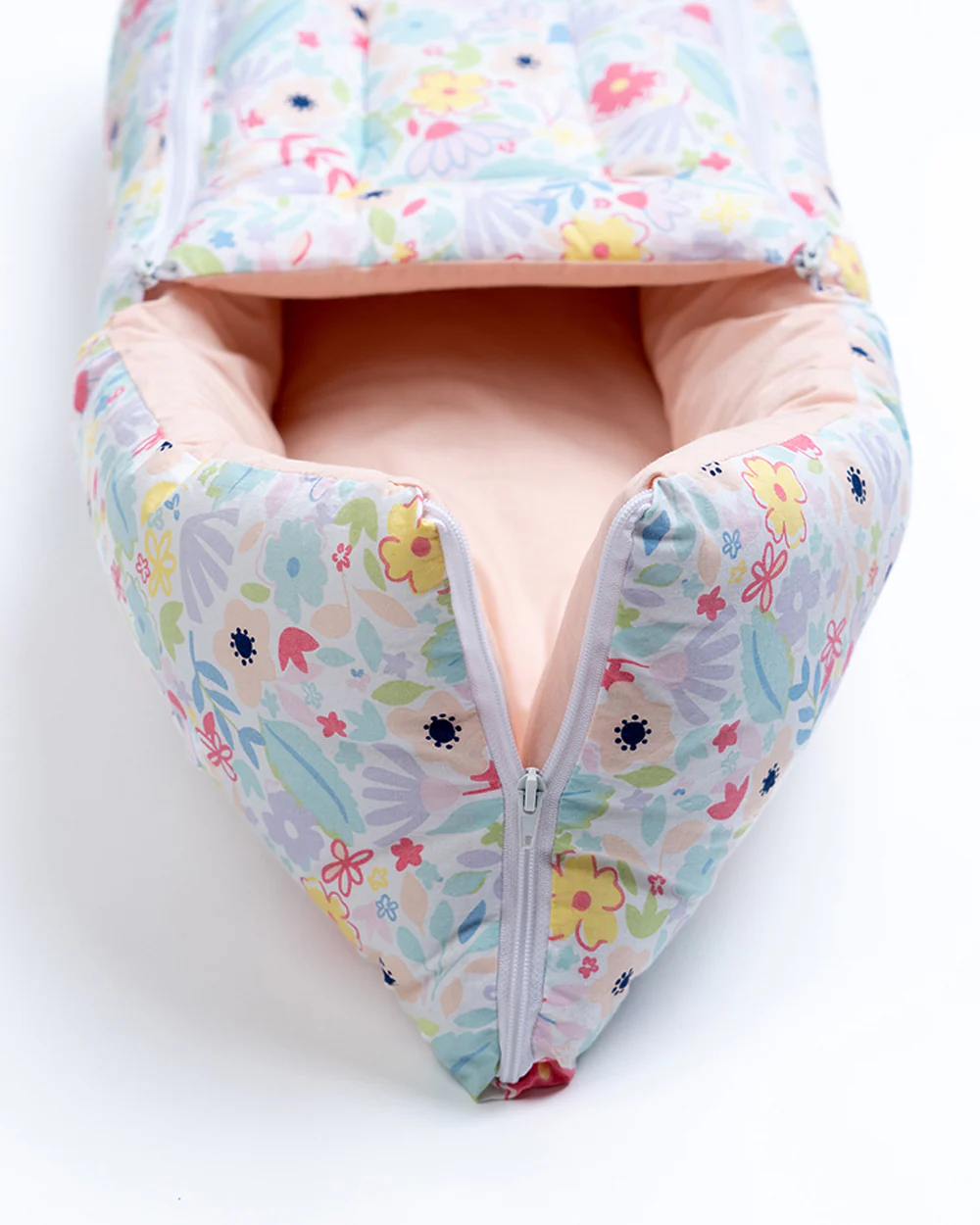 Haus & Kinder 100% Cotton Muslin-Spacewalk Baby Carrier Nest Cum Sleeping Bag-Newborn Bed(0-3M) - Image 3