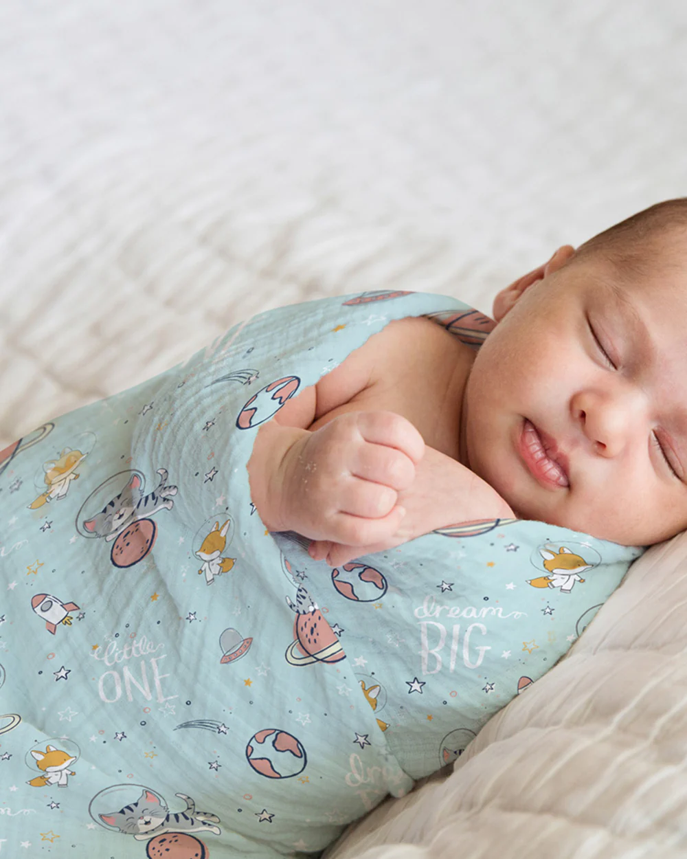 Haus & Kinder Nautical Collection Swaddle-100% Cotton Muslin-Pack of 5-Infant Wraps - Image 9
