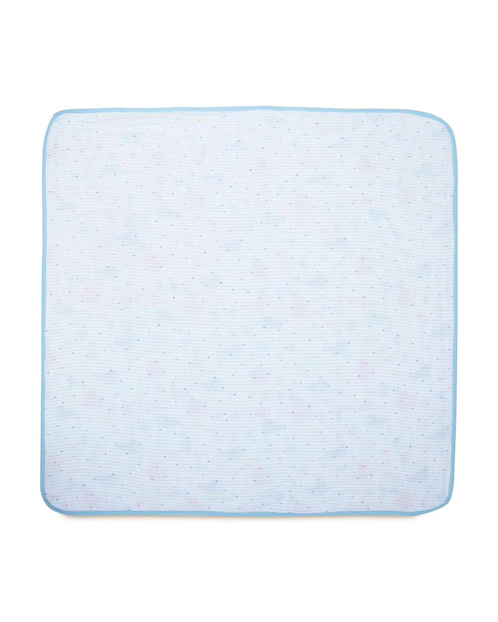 Haus & Kinder Reversible Vitamin Sea Muslin Baby Blanket-100% Cotton Muslin-For Infants - Image 5
