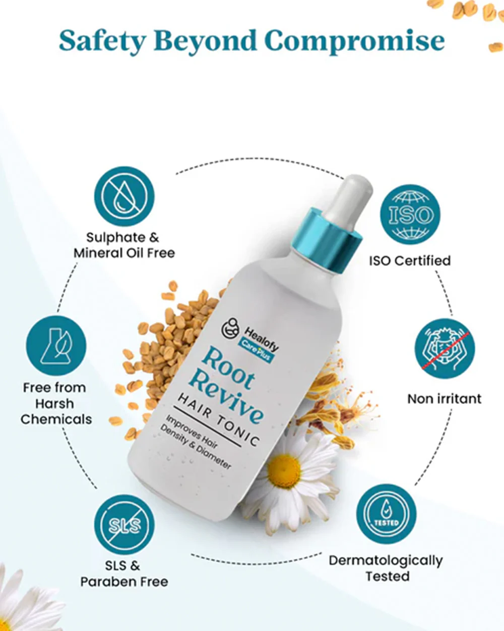 Healofy Naturals Root Revive Hair Tonic-Hair Regrowth-During & After Pregnancy - Image 7