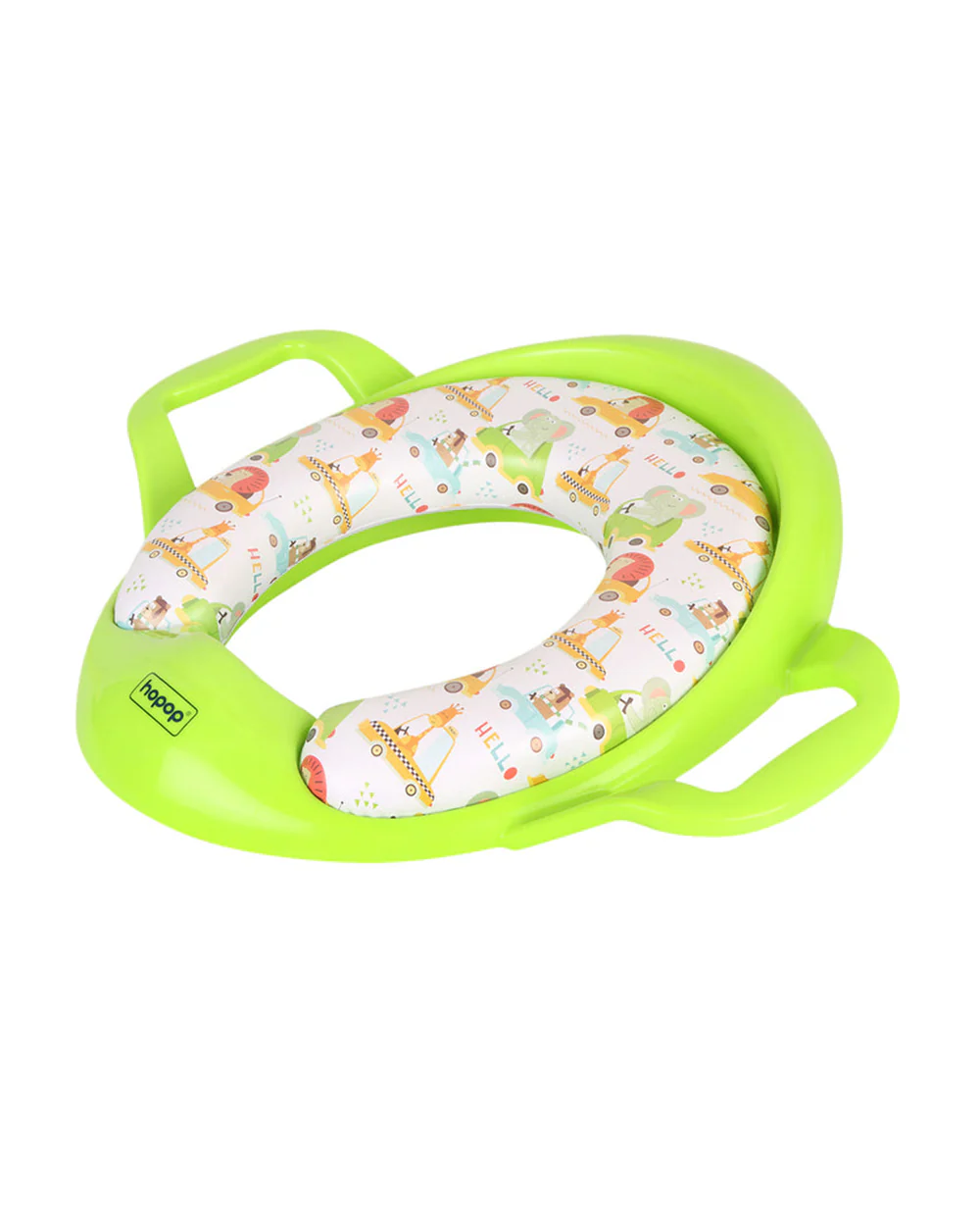 Hopop Baby Potty Seat-With Soft Cushioning & Side Handles-6 to 48M-Animal