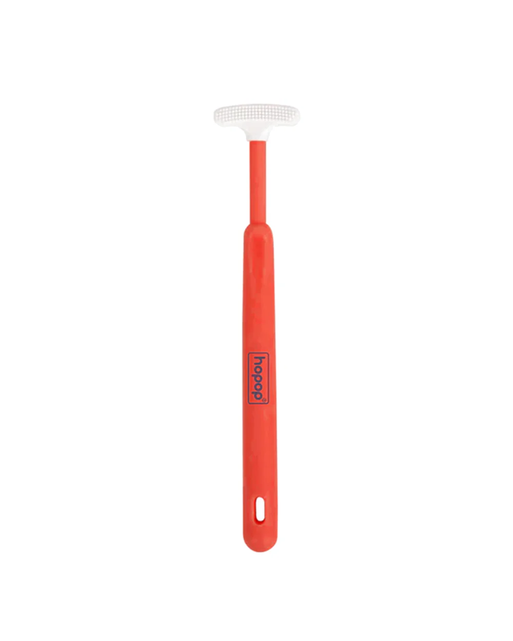 Hopop Baby Tongue Cleaner-Ergonomic Design-Red