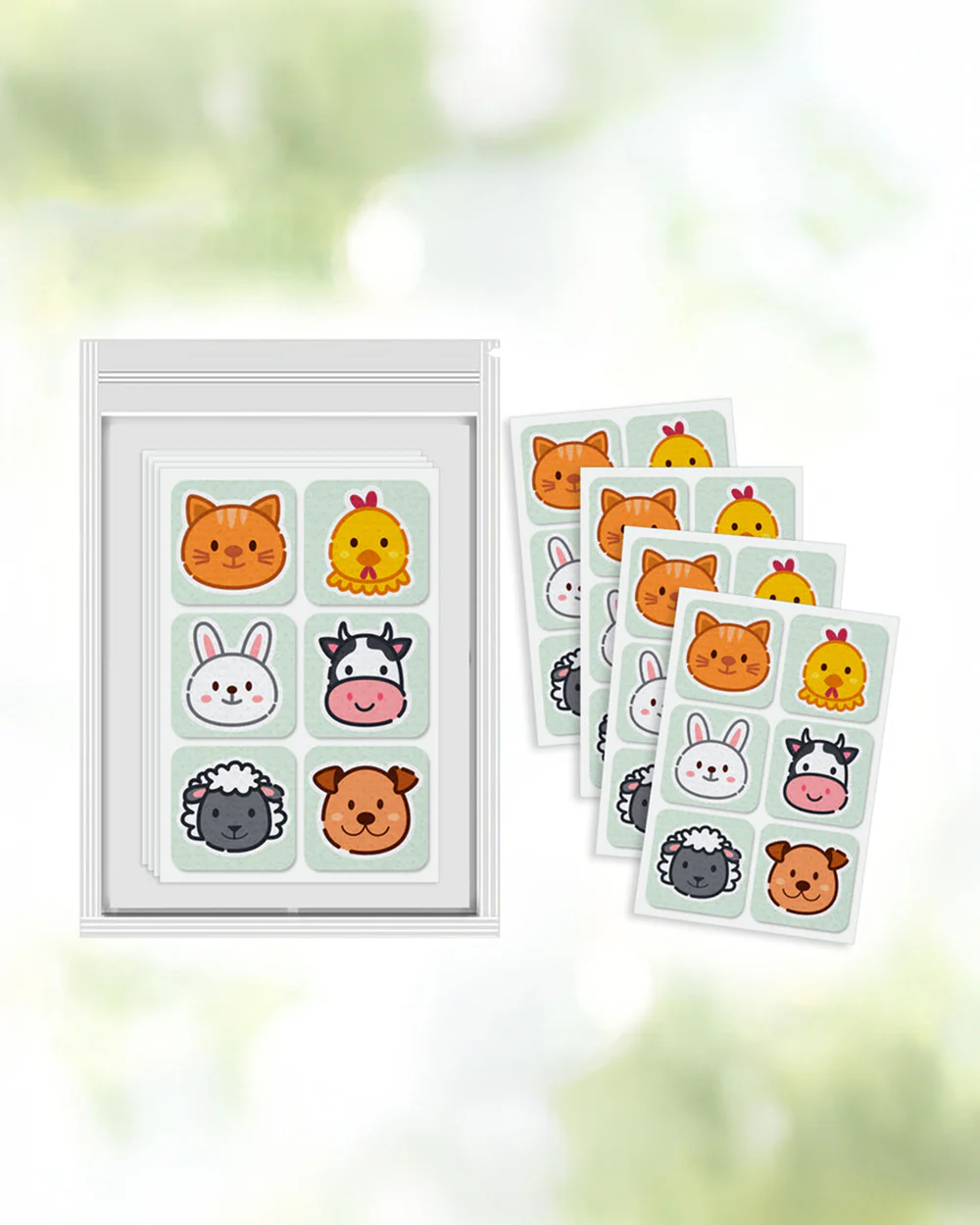Hopop Cat MoZzbito Mosquito Repellent Patches-Upto 12 Hours Protection-For Infants-24 Patches - Image 2