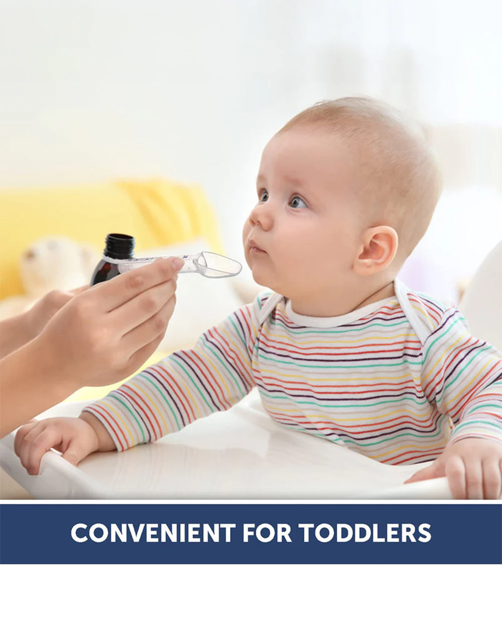 Hopop Medicine Spoon & Dropper-With Spill Proof Design & Marked Measurements-Blue-For Infants - Image 5
