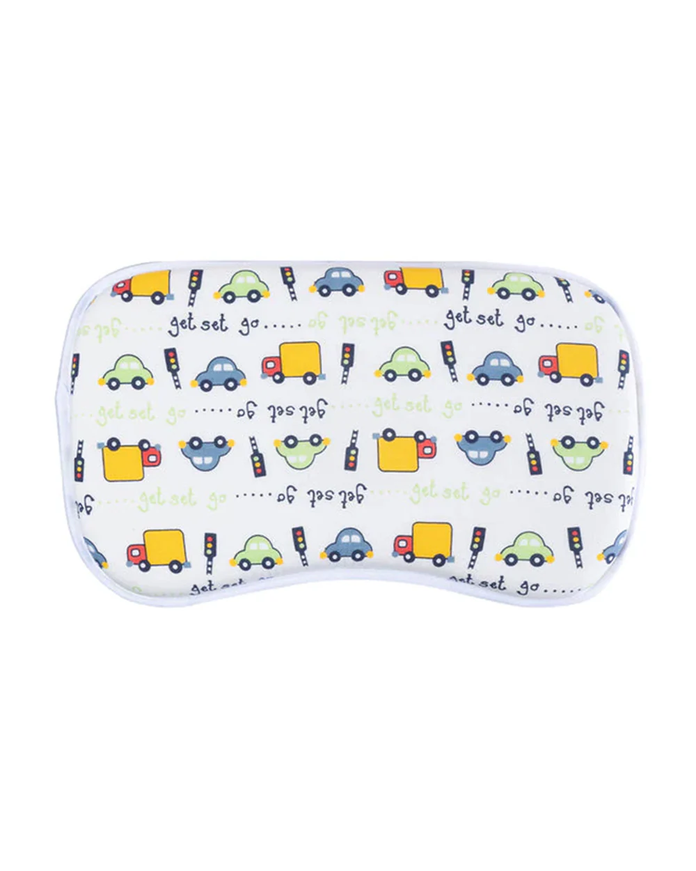 Hopop Memory Foam Baby Pillow-Prevents Flat Head Syndrome-Eases Neck Tension of Baby-Transport-For Infants