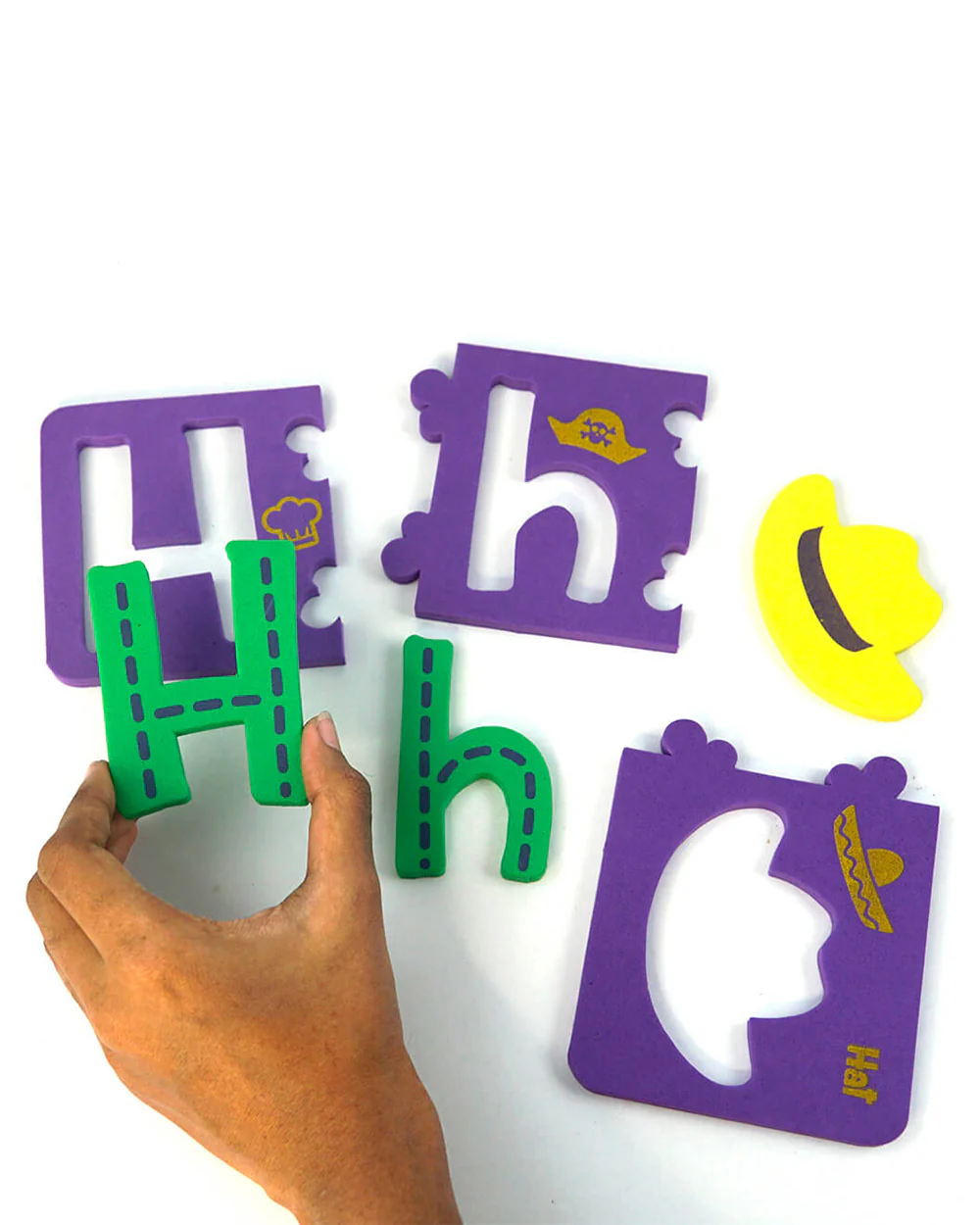 Imagimake Alpha Puzzle-26 Alphabet Tiles-Learning & Educational Toys-24M+ - Image 3