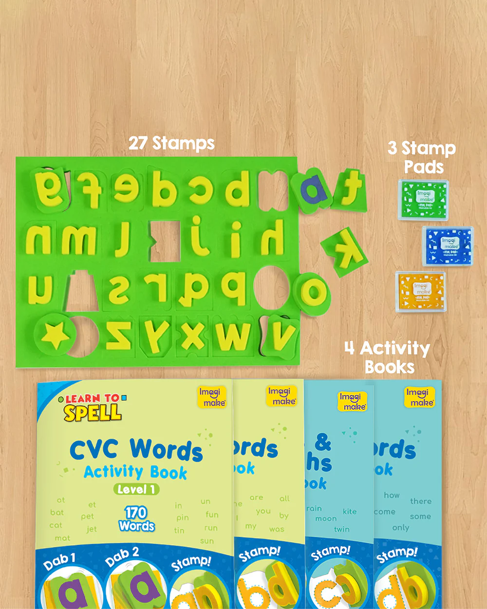 Imagimake Learn to Spell Puzzle-Learning & Educational Toys-24M+ - Image 2