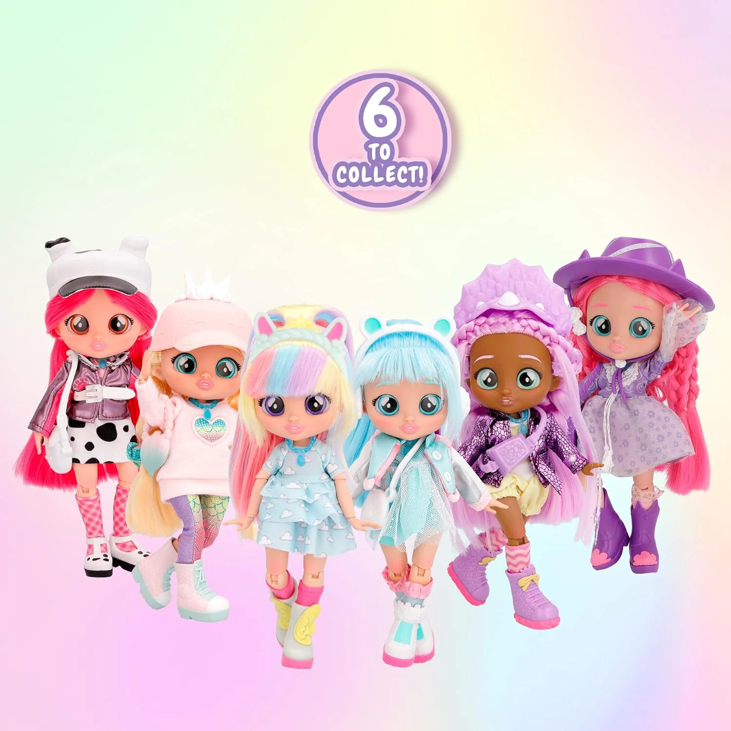 IMC Cry Babies BFF Jenna Fashion Doll-12M+ - Image 5
