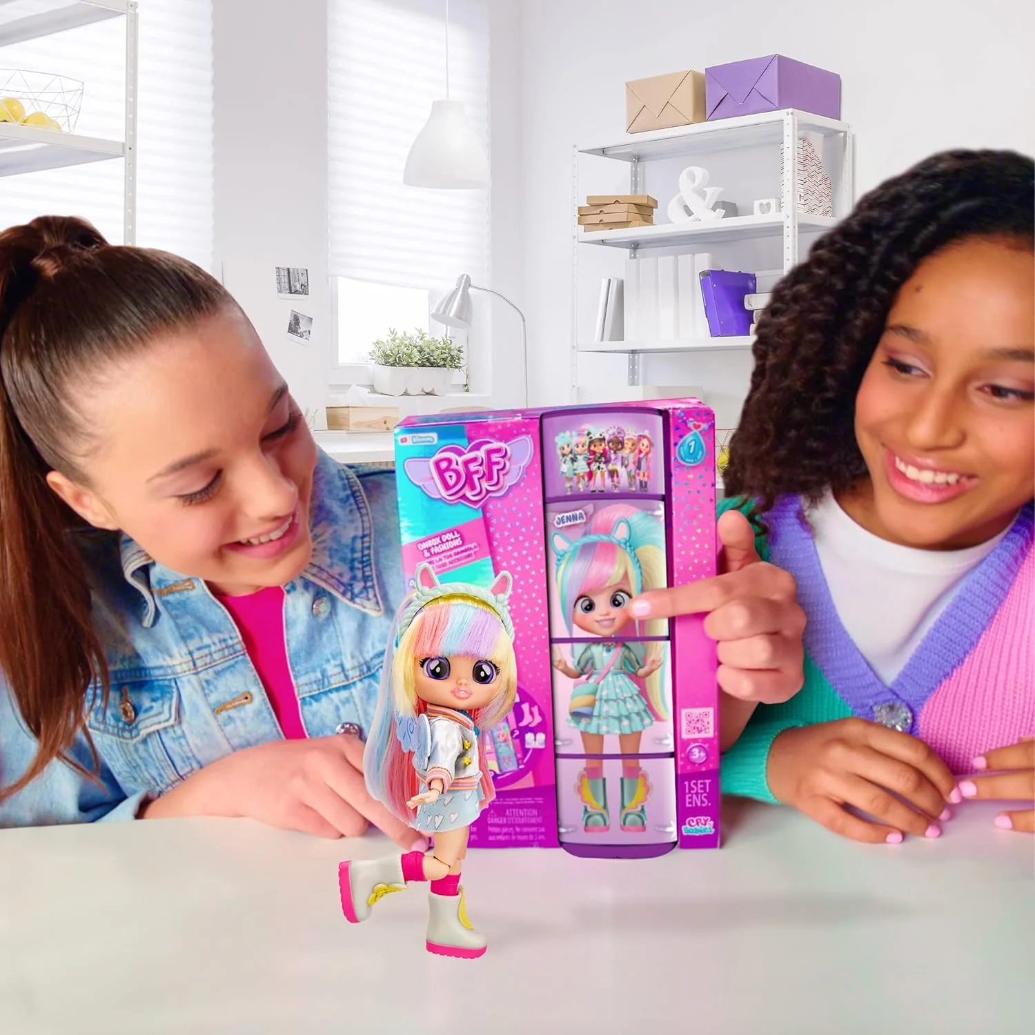 IMC Cry Babies BFF Jenna Fashion Doll-12M+ - Image 6