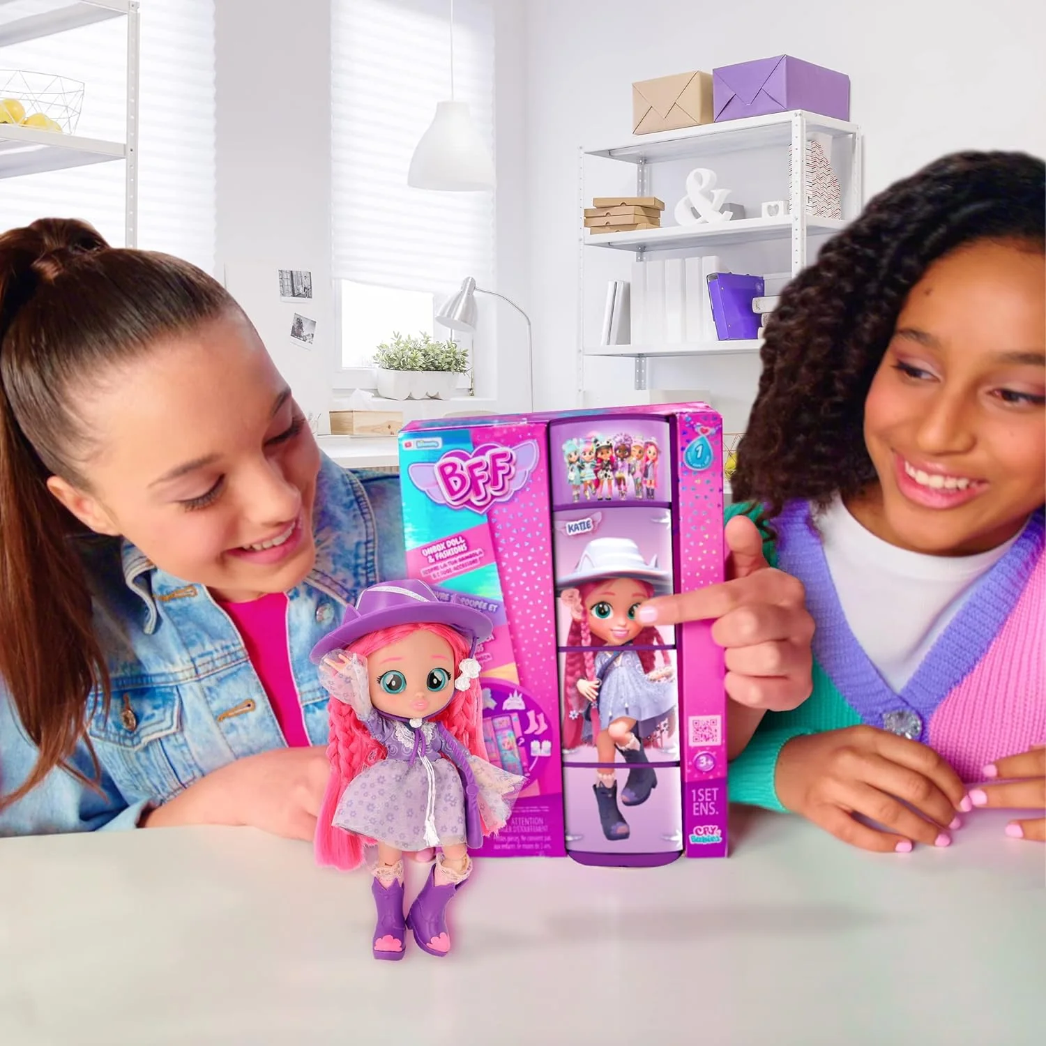 IMC Cry Babies BFF Katie Fashion Doll-12M+ - Image 6