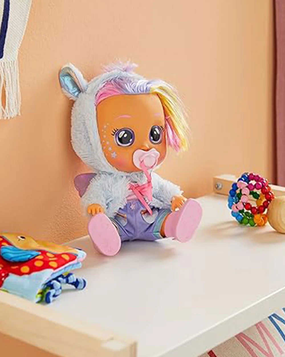 IMC Cry Babies Dressy Fantasy Jenna Doll-With Magical Tears & 10 Realistic Baby Sounds-12M+ - Image 5