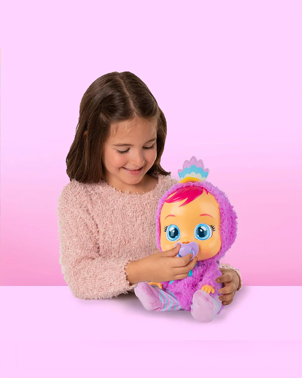 IMC Cry Babies Lizzy Doll-With Magical Tears & 10 Realistic Baby Sounds-12M+ - Image 7