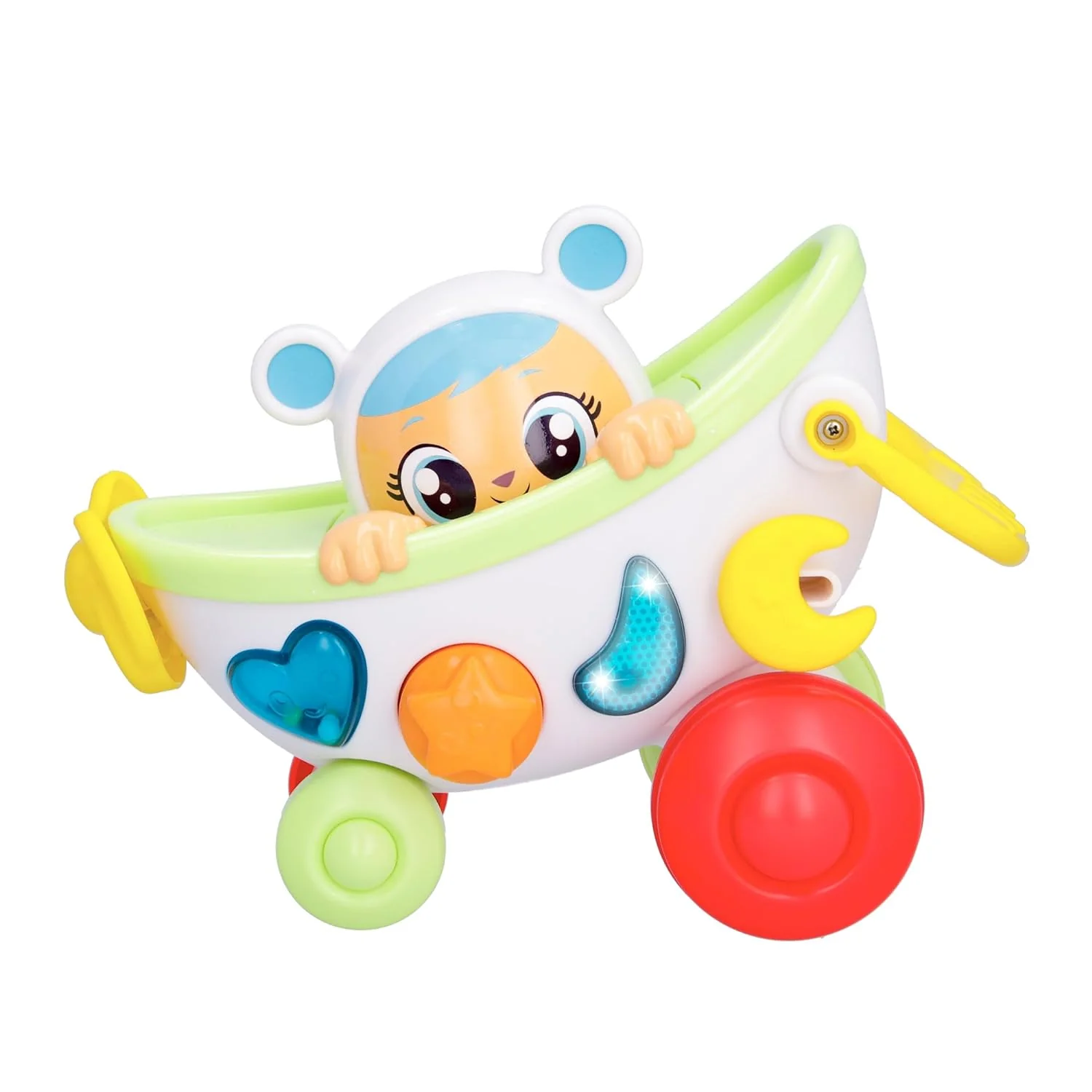 IMC Cry Babies My Little Kristal Peekaboo on Wheels Musical Toy-12M+