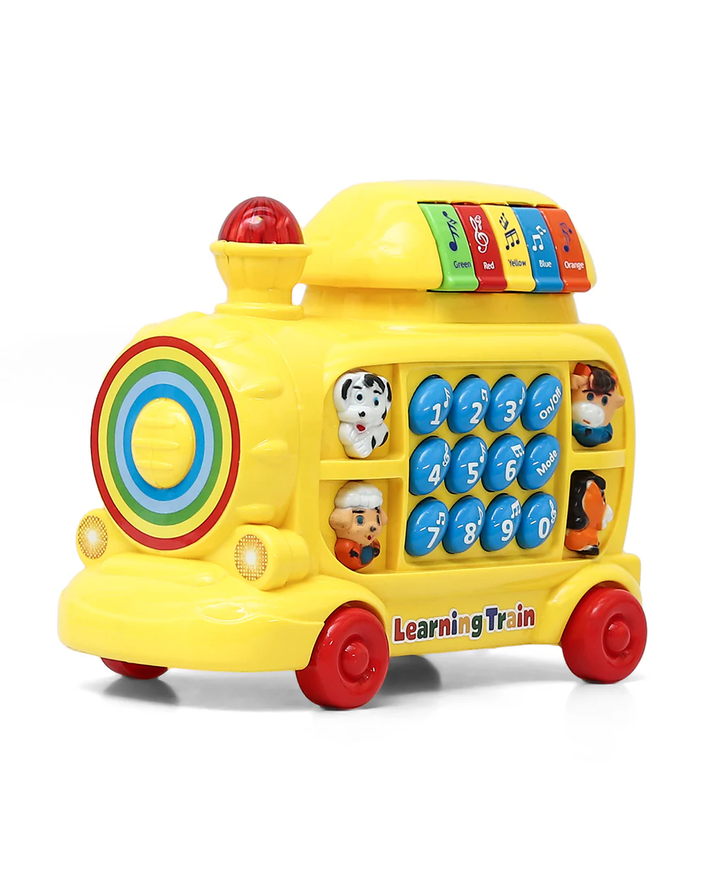 Innovador Learning Train-Musical Toy-Assorted-Light Up Sound Buttons-Interactive Educational Pull Along Train-12M+ - Image 2