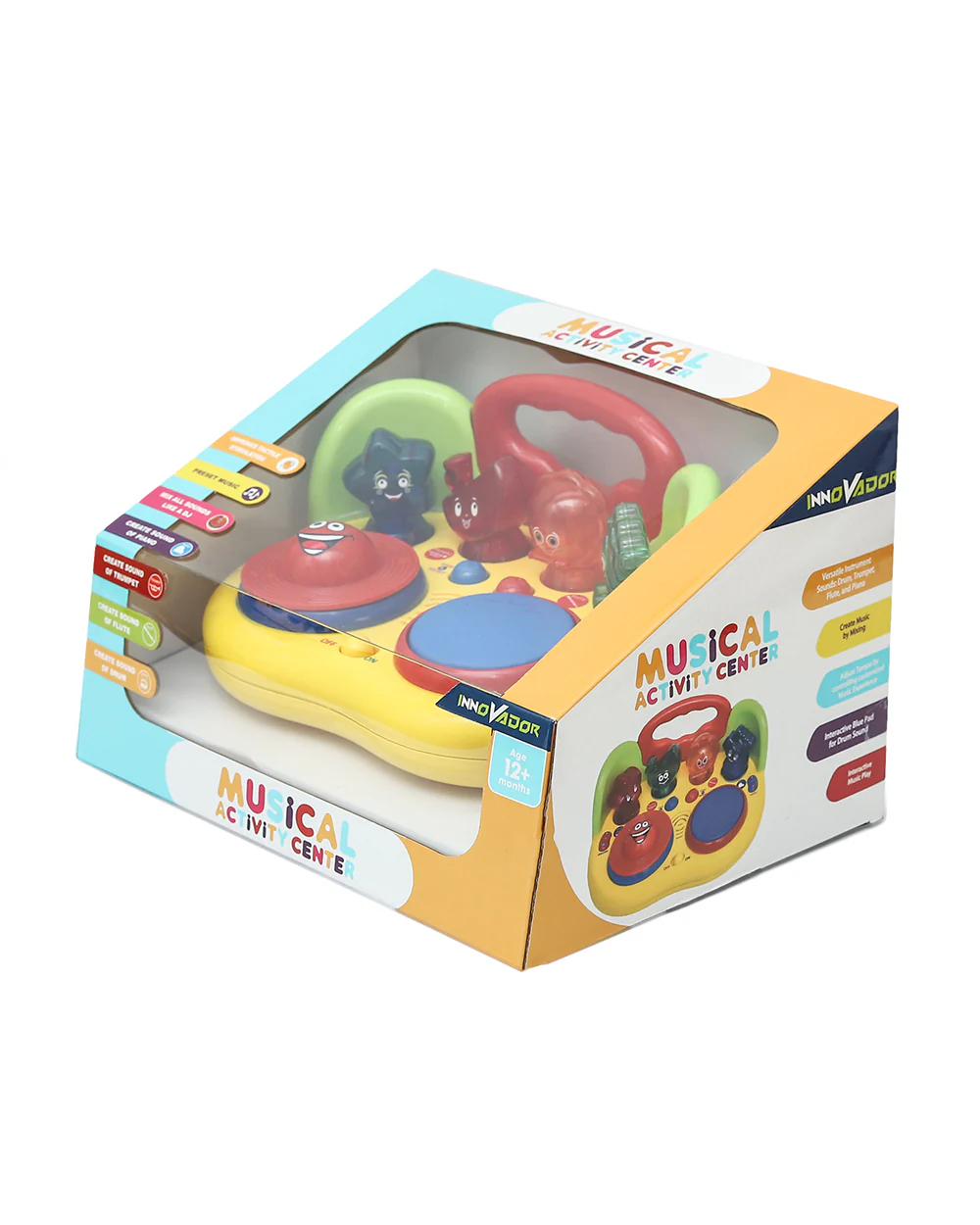 Innovador Musical Activity Centre Toy-Assorted-Adjustable Tempo & Multi Instrument Jam Function-12M+ - Image 12
