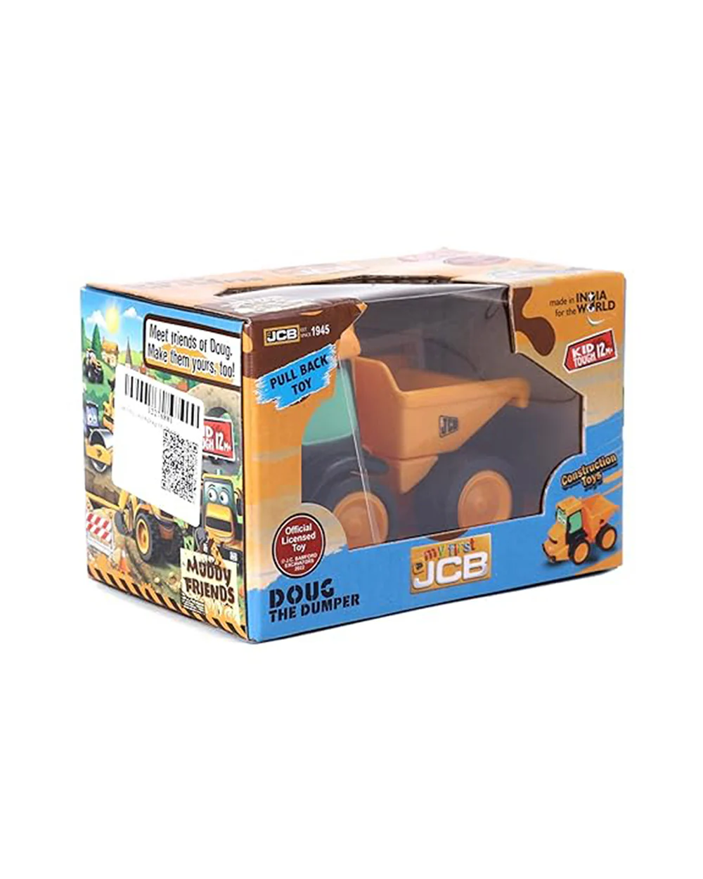 JCB Doug The Dumper Vehicle Toy-12M+ - Image 6