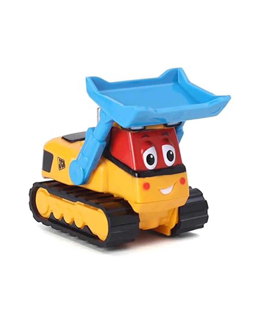 JCB Muddy Friends Joey, Doug & Dan Pull Back Vehicle Toy-Pack Of 3-12M+ - Image 3