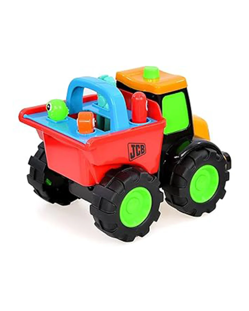 JCB My 1St Big Help Full Doug Dumptruck Vehicle Toy-12M+ - Image 3