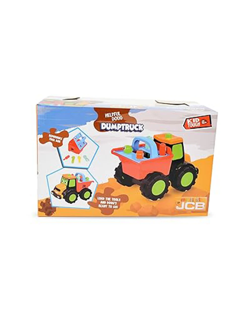 JCB My 1St Big Help Full Doug Dumptruck Vehicle Toy-12M+ - Image 9
