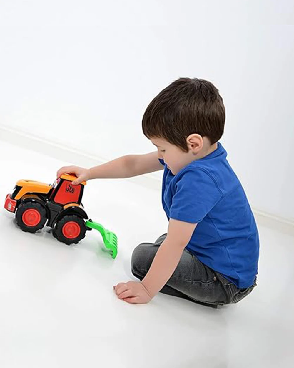JCB My 1St Big Wheeler Freddie Fastrac Vehicle Toy-12M+ - Image 3