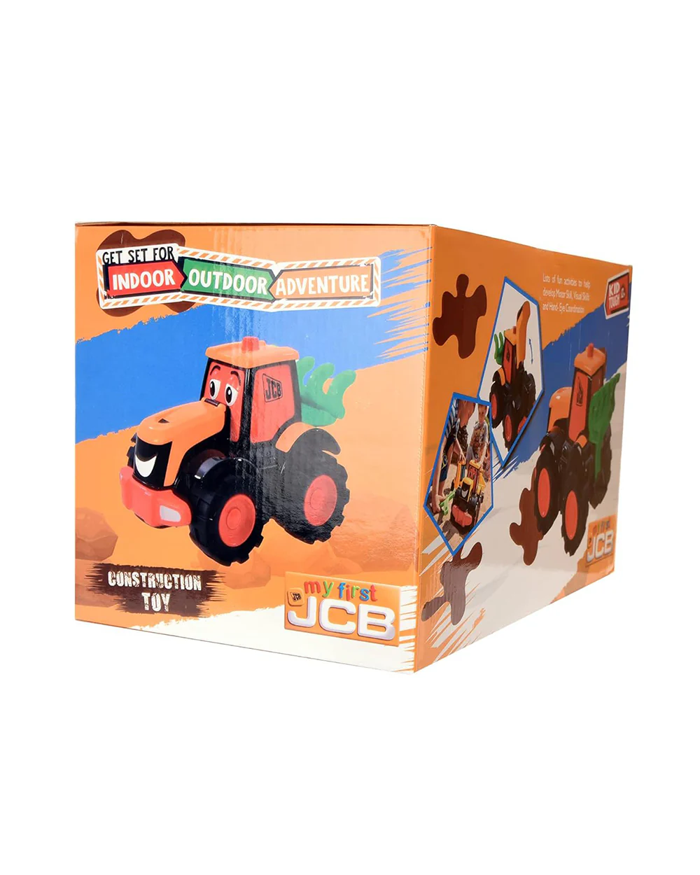 JCB My 1St Big Wheeler Freddie Fastrac Vehicle Toy-12M+ - Image 7