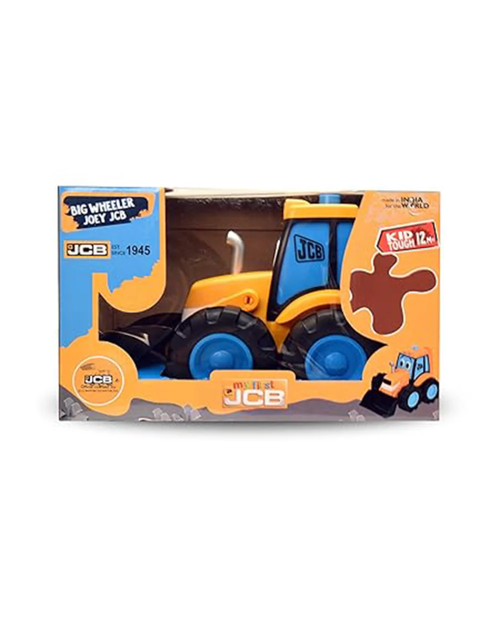 JCB My 1st Big Wheeler Joe Vehicle Toy-12M+ - Image 4