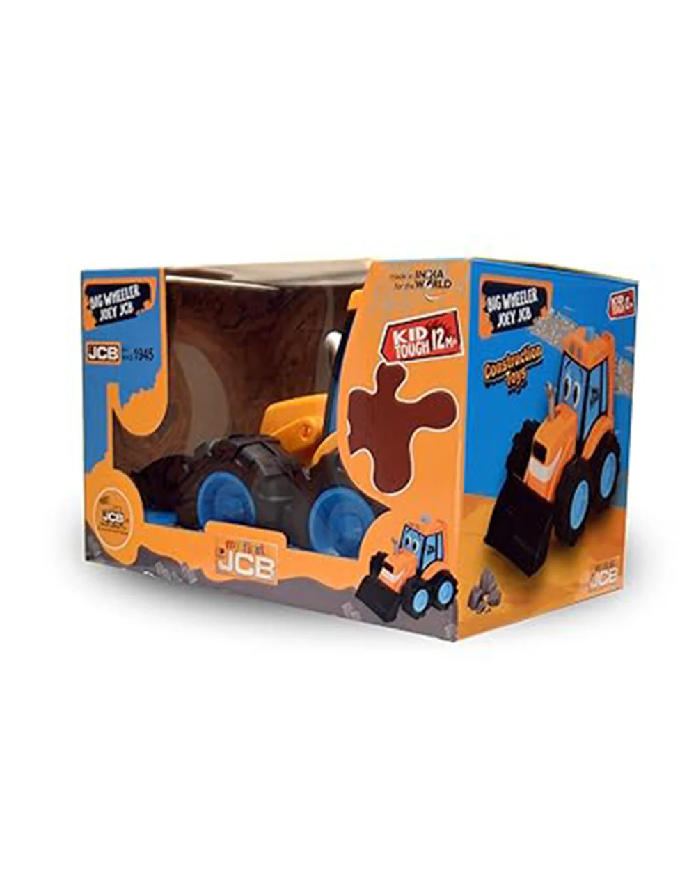 JCB My 1st Big Wheeler Joe Vehicle Toy-12M+ - Image 5