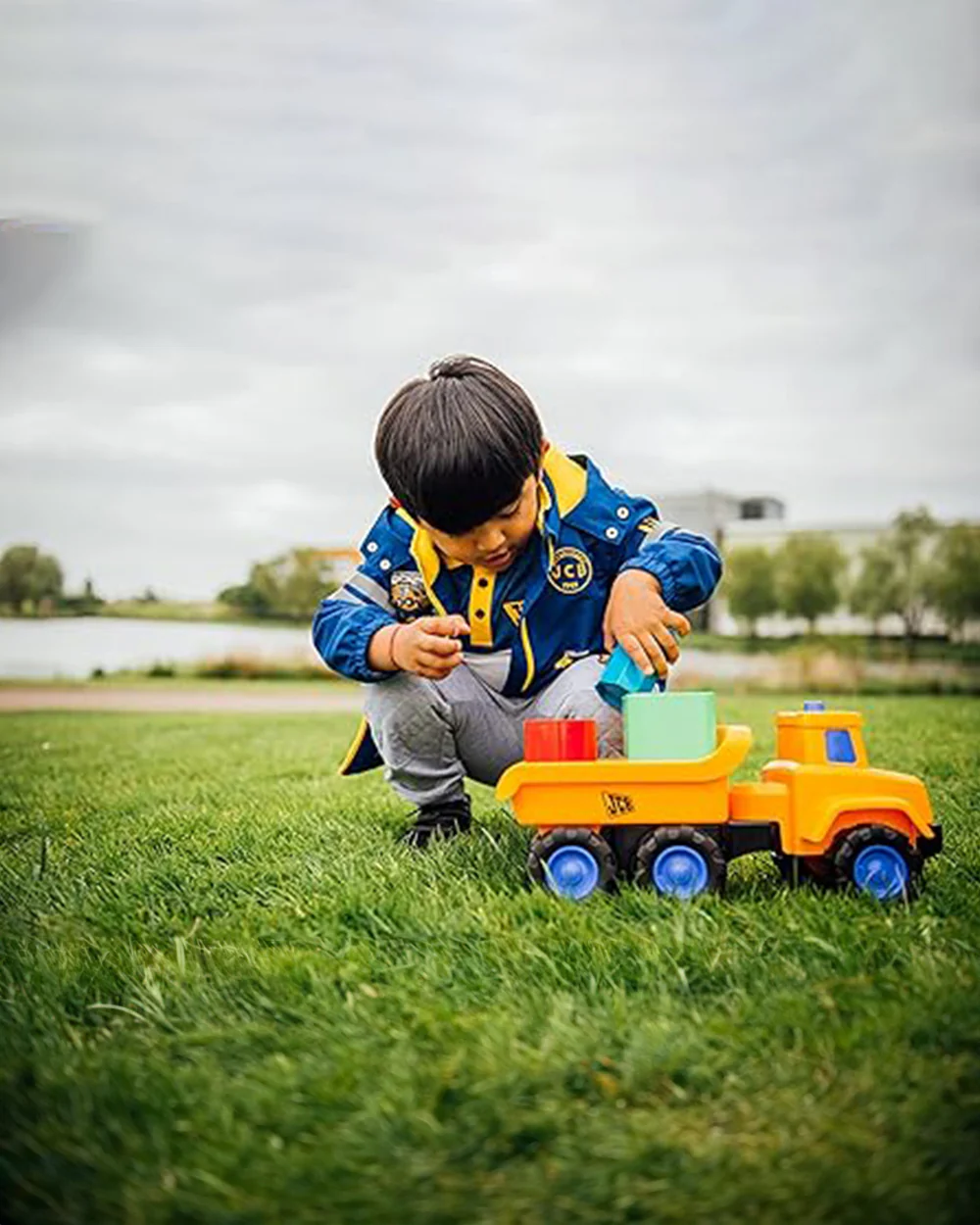 JCB My 1St Stacking Stanley Mega Truck Vehicle Toy-12M+ - Image 3