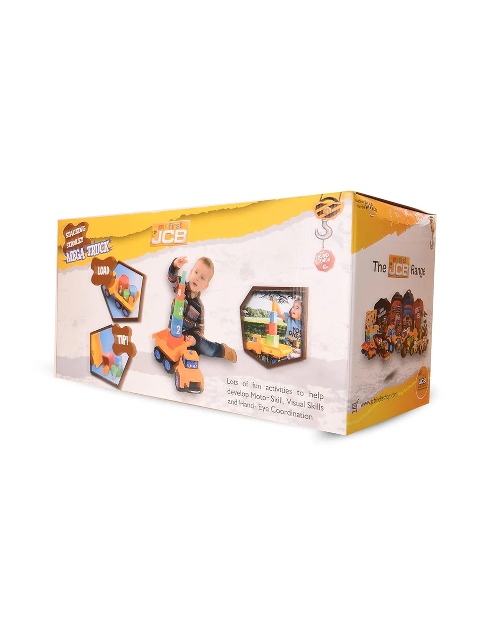JCB My 1St Stacking Stanley Mega Truck Vehicle Toy-12M+ - Image 8