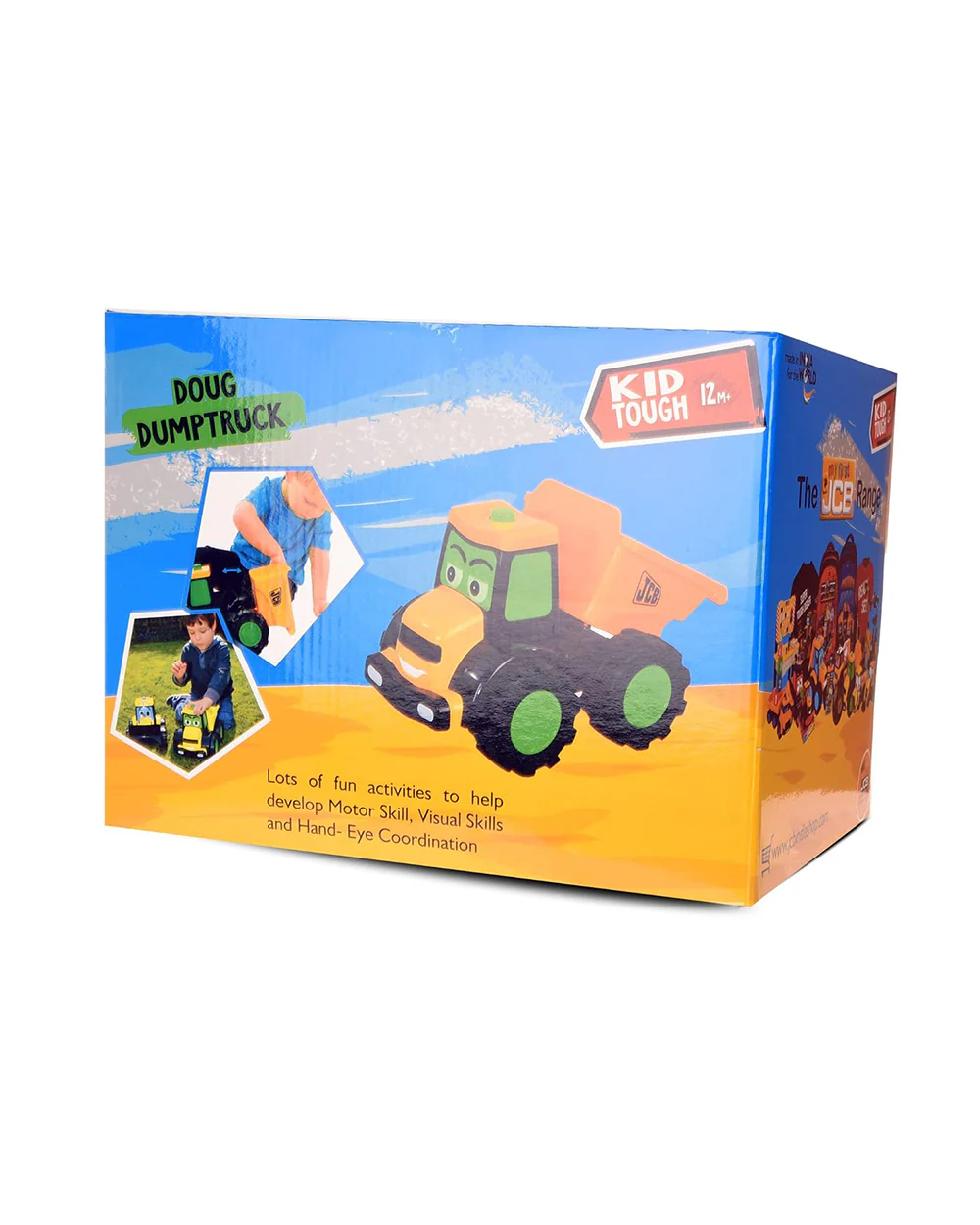 JCB My First Big Wheeler Doug Dump Truck Vehicle Toy-12M+ - Image 8