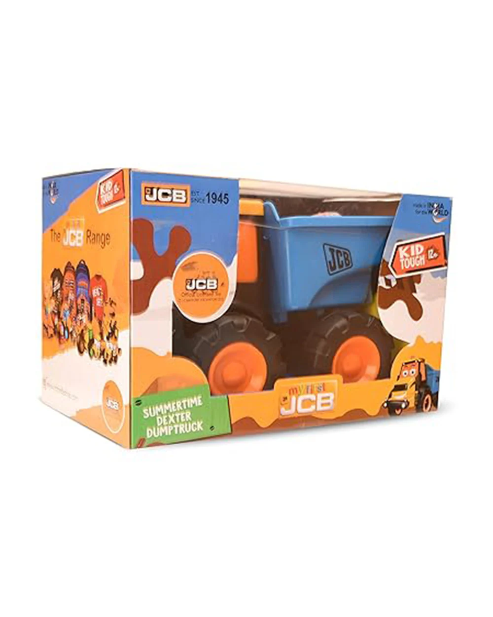 JCB My First Summertime Dexter Dump Truck Vehicle Toy-12M+ - Image 6
