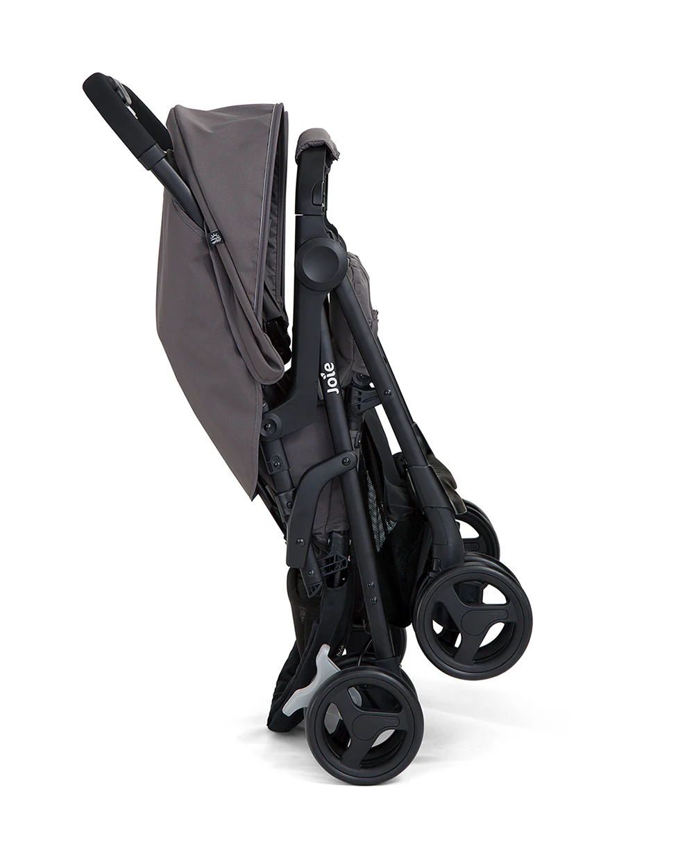 Joie Aire Twin Baby Stroller-Reversible Seat Liners-Automatic Fold Lock-Pram for 0 to 3Y (Upto 15 Kg Each Seat)-Dark Pewter - Image 6