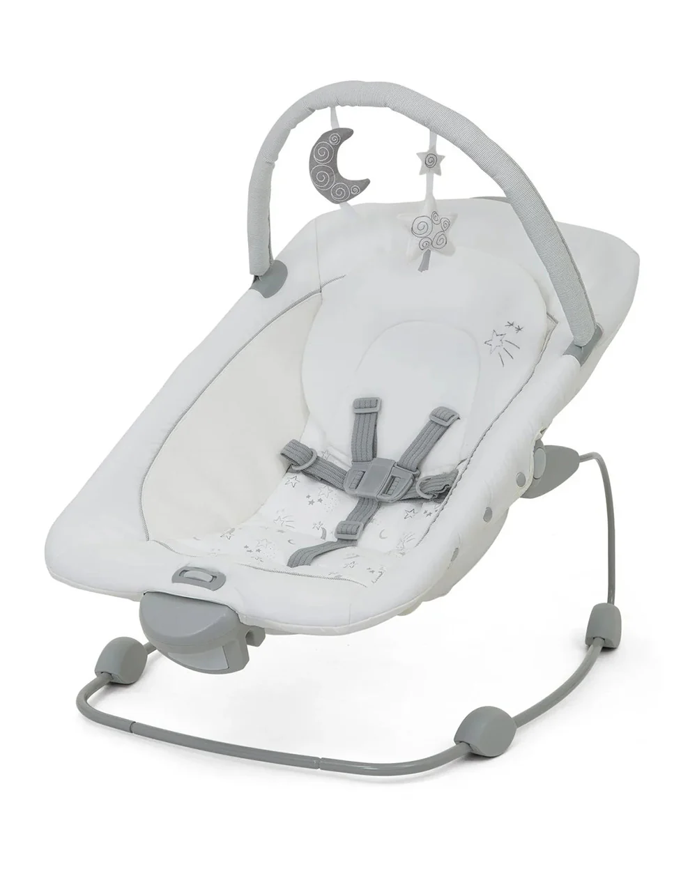 Joie Commuter Change & Bounce Travel Cot-Changer & Snoozing Seat Included-Compact Fold-For 0M+ (Upto 15 Kg)-Starry Night - Image 3