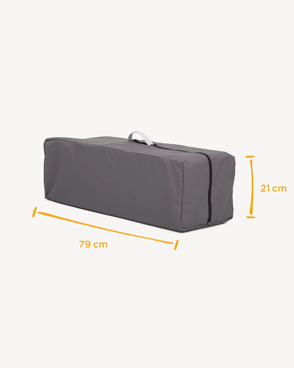 Joie Commuter Change & Snooze Travel Cot-Changer & Snoozing Seat Included-Compact Fold-For 0M+ (Upto 15 Kg)-Grey - Image 8