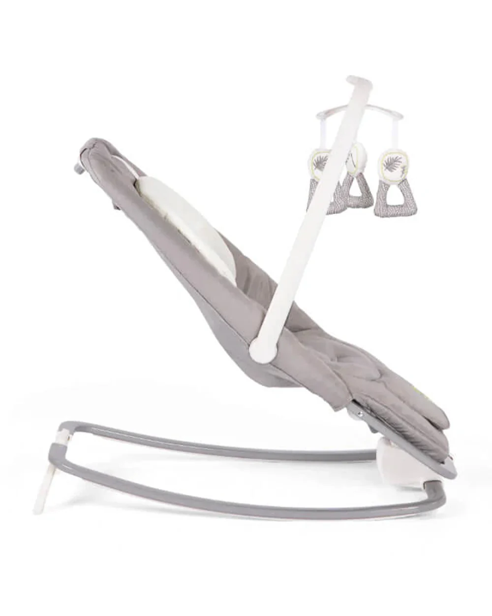 Joie Dreamer Rocker & Bouncer-3 Position Reclining Seat-2 Position Adjustable Leg Rest-With Removable & Rotating Toy Bar-Battery Operated-2 Years Warranty-Upto 9 Kg-Fern - Image 4
