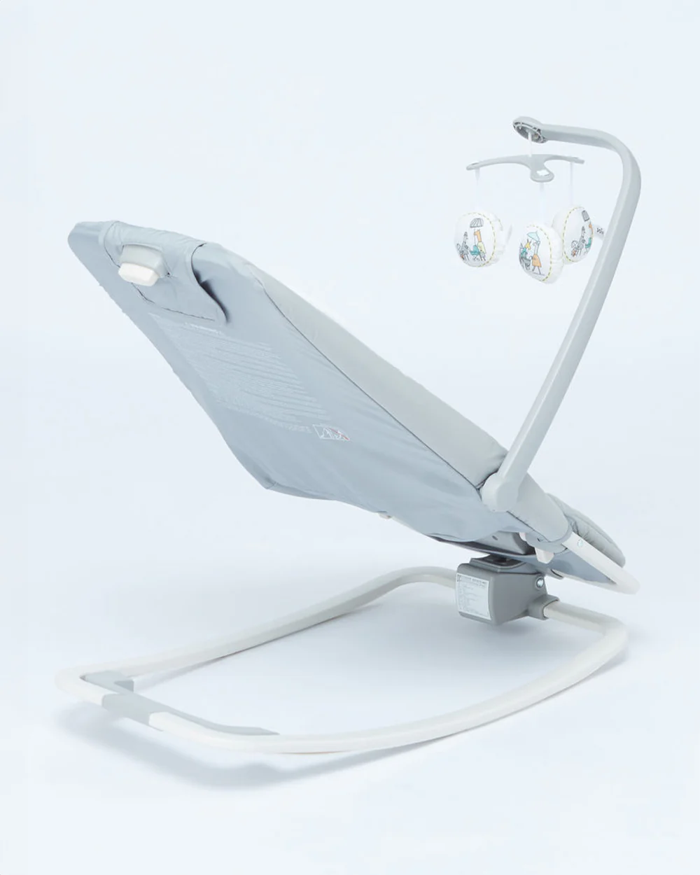 Joie Dreamer Rocker & Bouncer-3 Position Reclining Seat-2 Position Adjustable Leg Rest-With Removable & Rotating Toy Bar-Battery Operated-2 Years Warranty-Upto 9 Kg-In The Rain - Image 5