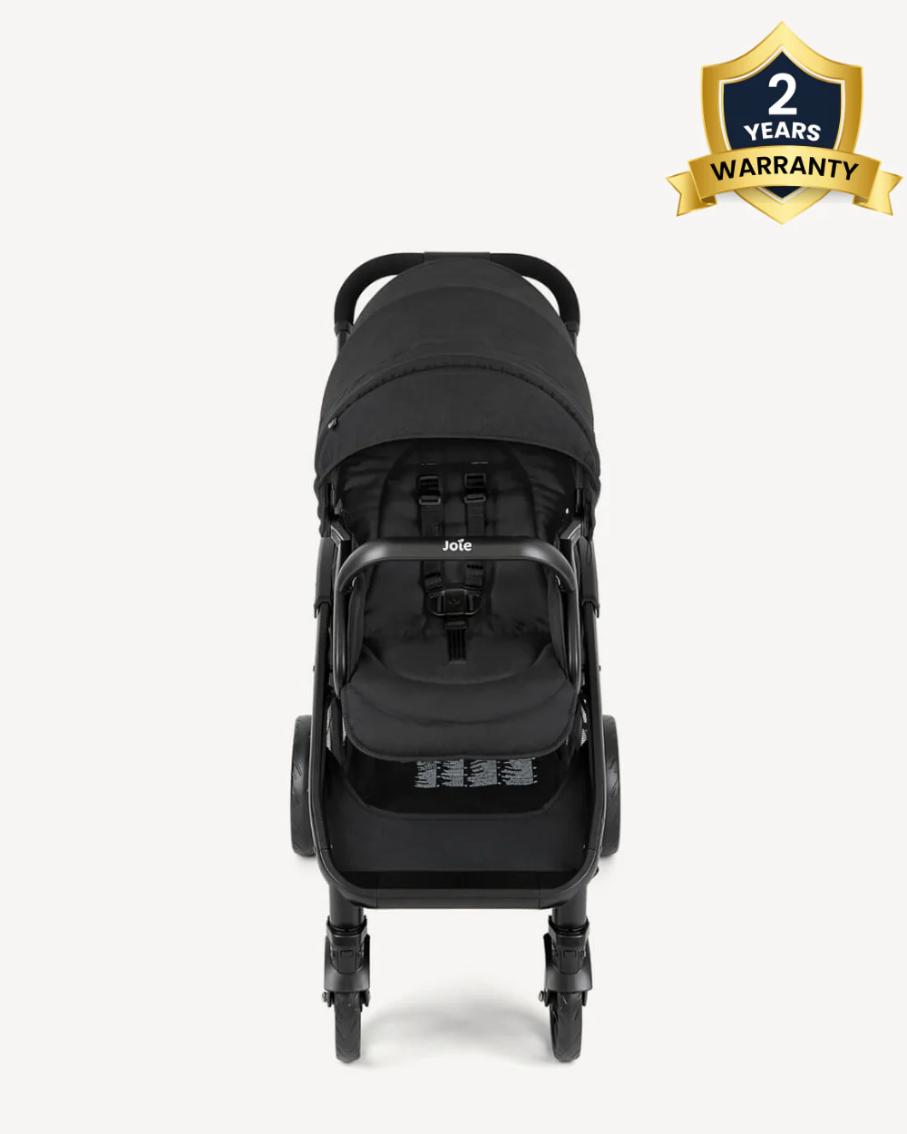 Joie Evalite Duo Twin Stroller-Multiple Recline Positions-Adjustable Leg Rest-Pram For 0 to 3Y (Upto 15 Kg)-Shale - Image 2