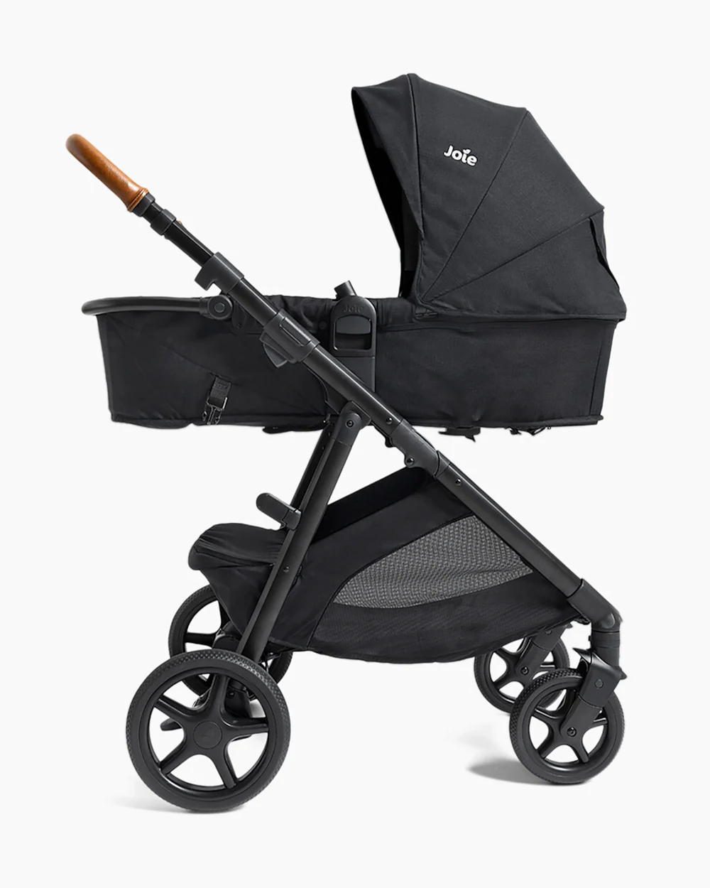 Joie Ginger Stroller-Converts into Pramette (Carry Cot)-Height Adjustable & Parent Handle Bar-Reversible & Flat Reclining Seat-2 Years Warranty-Pram For 0 to 4Y (Upto 22 Kg)-Shale - Image 10