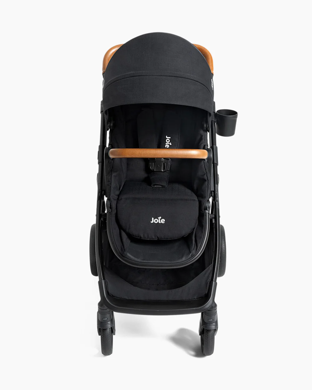 Joie Ginger Stroller-Converts into Pramette (Carry Cot)-Height Adjustable & Parent Handle Bar-Reversible & Flat Reclining Seat-2 Years Warranty-Pram For 0 to 4Y (Upto 22 Kg)-Shale - Image 6