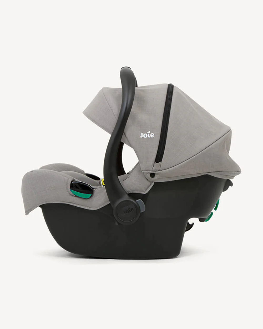 Joie i-Gemm 3 Baby Car Seat-Rear Facing-Airline Certified-3 Point Harness-UPF 50+ Sun & Water Repellent Canopy-For 0 to 1.5Y (Upto 13 Kg)-Pebble - Image 6