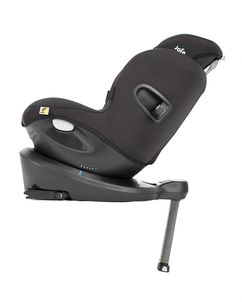 Joie i-Spin Safe Baby Car Seat-Rear Facing-Swedish Plus Test Certified (Toughest Crash Test)-90 Degrees Rotation-3 Piece Infant Insert-6 Positions Adjustable Headrest-2 Years Warranty-For 0 to 4Y (Upto 18.5Kg)-Coal - Image 9