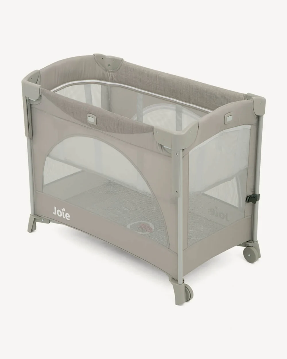 Joie Kubbie Sleep Bedside Crib & Travel Cot-With Removable Mattress-Compact Fold-Includes Travel Bag-Satellite-For 0 to 36M - Image 7