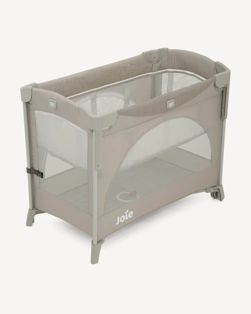 Joie Kubbie Sleep Bedside Crib & Travel Cot-With Removable Mattress-Compact Fold-Includes Travel Bag-Satellite-For 0 to 36M - Image 9